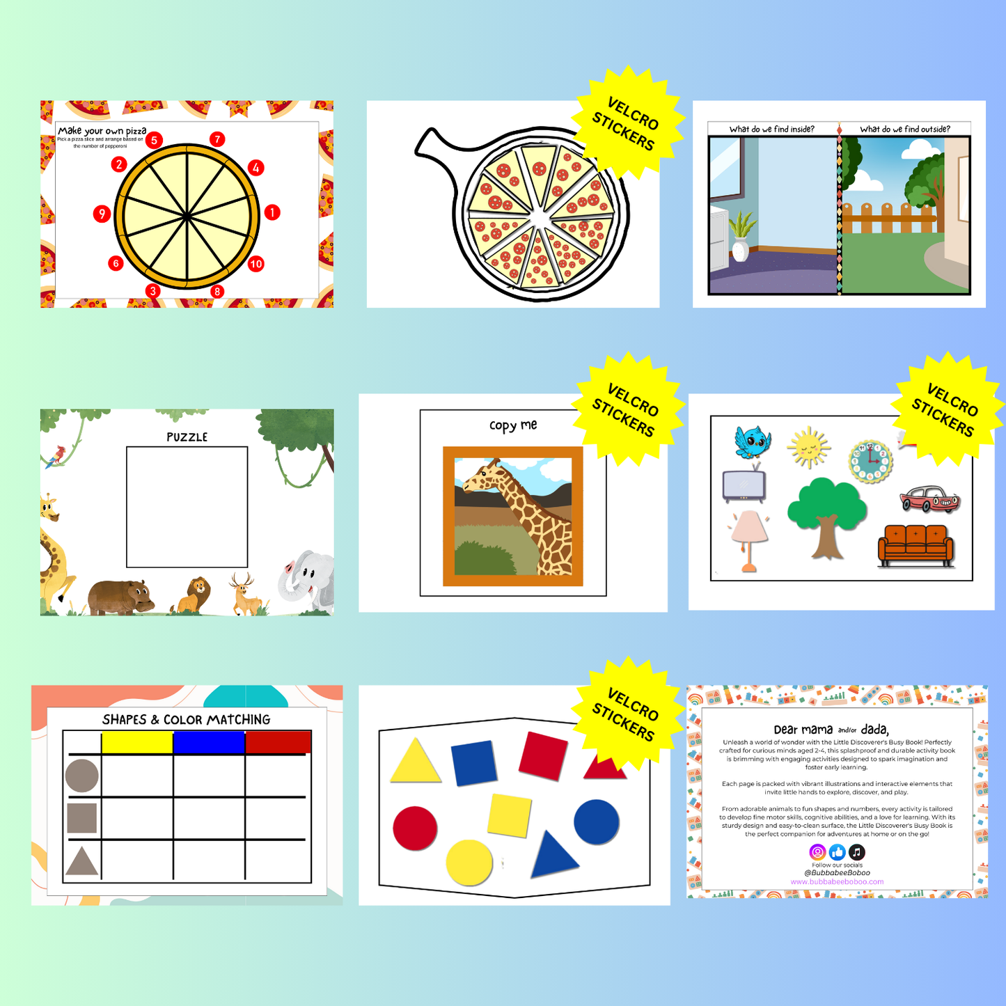 Activity Book - Little Discoverer's Busy Book