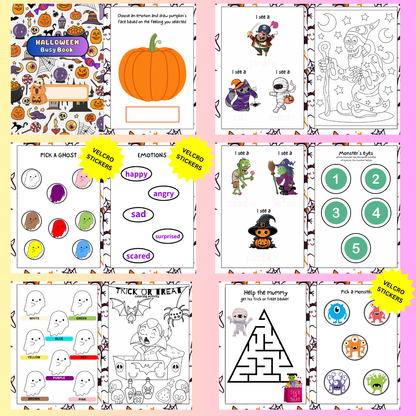 Busy Book Travel-Size: Halloween