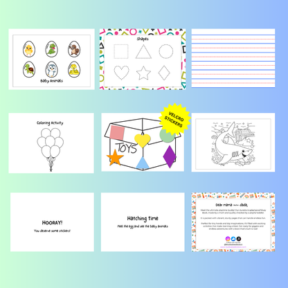 Activity Book - Tiny Explorer's Busy Book