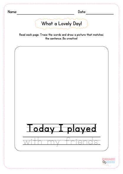 FREE! Ready to Print - Tracing Sheets